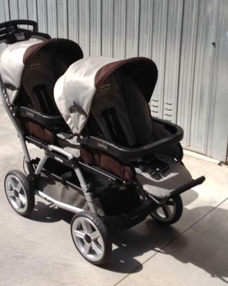 passeggino gemellare peg perego