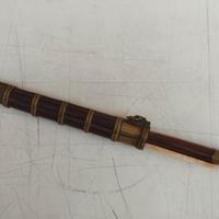 Antica trousse cinese per cibo coltello bacchette