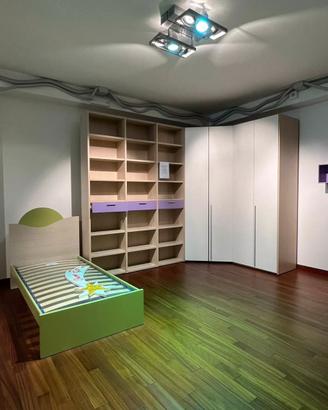 Cameretta completa Nardi- letto+armadio+libreria