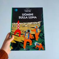 libro le avventure di Tintin uomini sulla luna