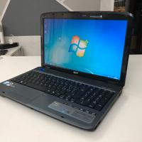 Notebook Acer Dual core 4 Gb ram win 7 Office HDMI