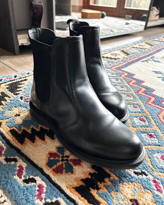 STIVALETTI  38 DR. MARTENS CHELSEA IN PELLE DONNA