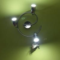 Lampadario rotondo con tre lampadine led