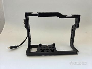 Vengo Cage/Gabbia Neweer per Lumix G80 + Cavo HDMI