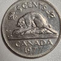 moneta Canada 1977