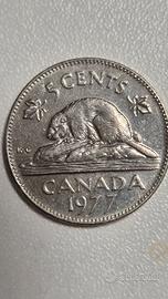 moneta Canada 1977