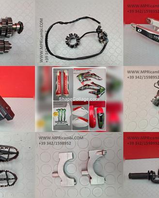 RICAMBI CARENE HONDA CRF 250 4T 2004 2009