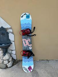 Snowboard DC PBJ 153 + attacchi Union Flite