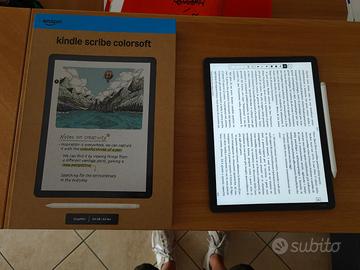 Kindle Scribe Colorsoft 64gb - 1 mese di vita