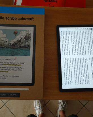 Kindle Scribe Colorsoft 64gb - 1 mese di vita