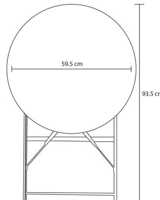 Set tavolino + 2 sedie da giardino/balcone NUOVO