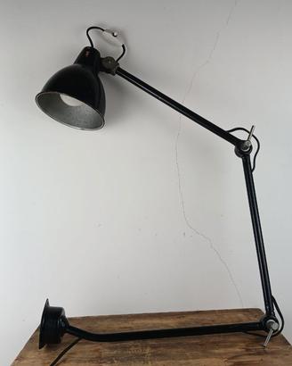 Lampada industriale vintage da officina 