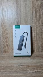 UGREEN Hub USB 3.0 con 4 Porte