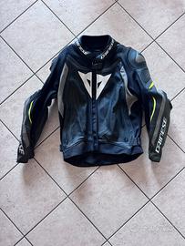 Giacca Dainese in pelle taglia 56