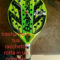 Racchetta padel orologio