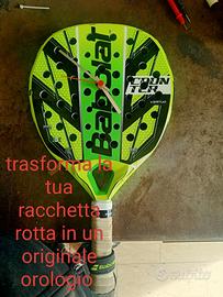 Racchetta padel orologio