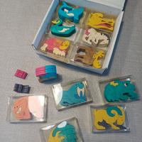 Animaletti in legno vintage