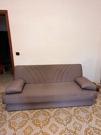 Divano letto con cassettone