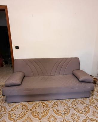 Divano letto con cassettone