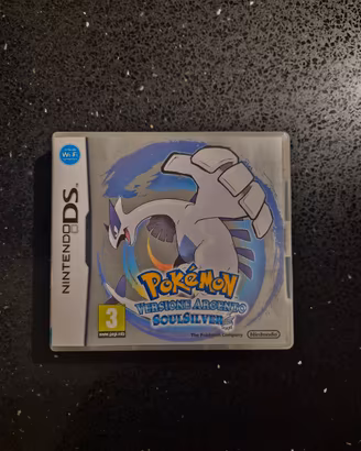 pokemon soulsilver  silver argento  nintendo ds