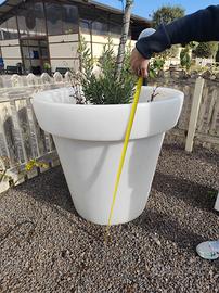 vaso in resina h 100cm