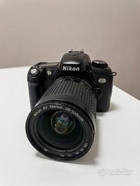 Fotocamera analiga nikon F75 + obiettivo