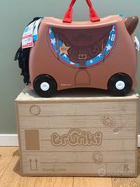 Valigia cavalcabile Trunki nuova
