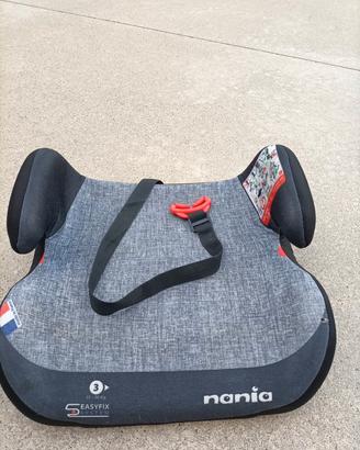 seggiolino rialzato isofix