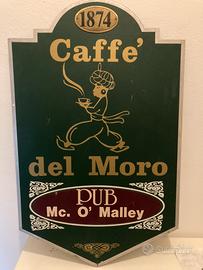 Cartelli ferro bar pub caffè