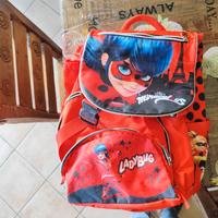 zaino cartella lady bug