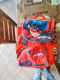 zaino cartella lady bug
