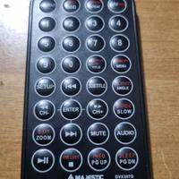*3307-Telecomando Lettore DVD Portatile Majestic D