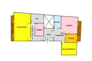 Via S. Marta - Pentavani con porzione di terrazzo