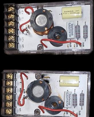  Coppia Filtri Crossover Passivi 2 Vie Audio Syste