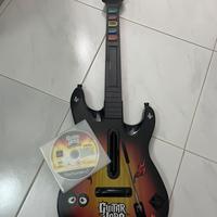 Chitarra Guitar Hero per Ps2 con gioco