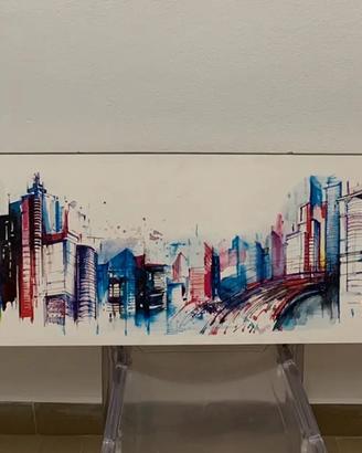 Quadro moderno 120x40 cm
