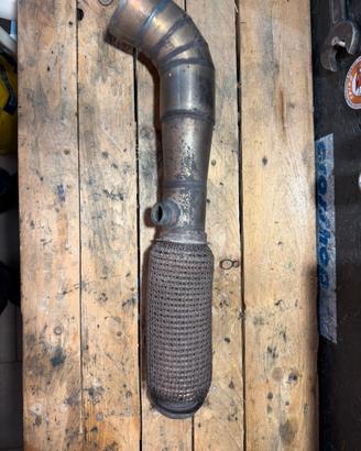 Downpipe artigianale Ford 1.0