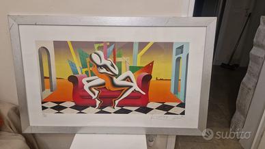 Serigrafia Mark Kostabi
