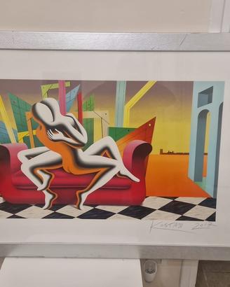 Serigrafia Mark Kostabi