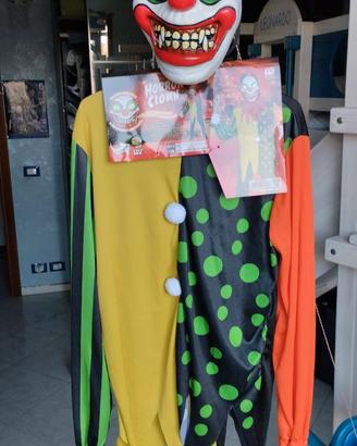 Costume Halloween età  8-13 anni Horror Clown 🤡