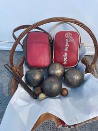 Set bocce metalliche Boule du Jour - Vintage