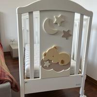 Lettino e Fasciatoio Nannamia Azzurra Design