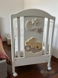 Lettino e Fasciatoio Nannamia Azzurra Design