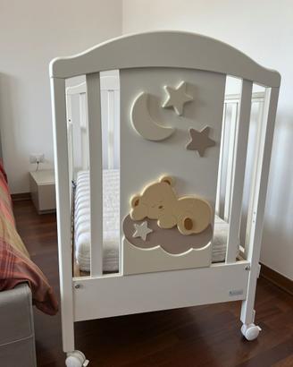 Lettino e Fasciatoio Nannamia Azzurra Design