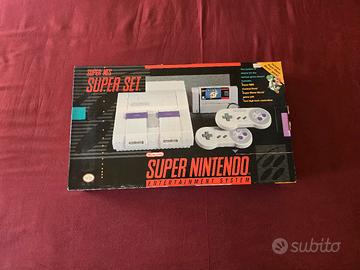 Super Nintendo "Super Set" NUOVO vintage
