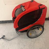 Rimorchio x bici usato pochissimo