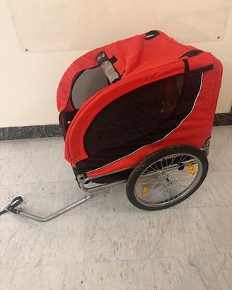 Rimorchio x bici usato pochissimo