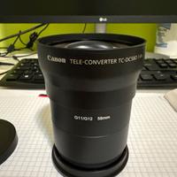 Canon Teleconverter TC-DC58D. 1.4X