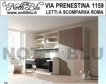 Letti a Scomparsa _ camera letto - studio ROMA