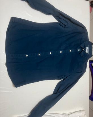 Camicia Bershka uomo con collo alla coreana